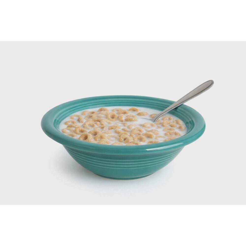 Fiestaware Fiesta Small 11 Oz Stacking Cereal Bowl Turquoise Ceramic